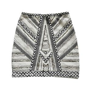 NWOT Embellished Mini Skirt